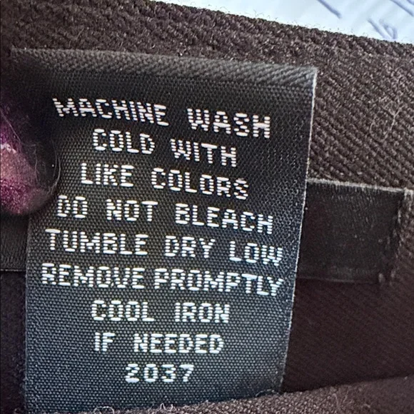 Rafaella Black Pencil Skirt with Ruffle Detail - Picture 4 of 5